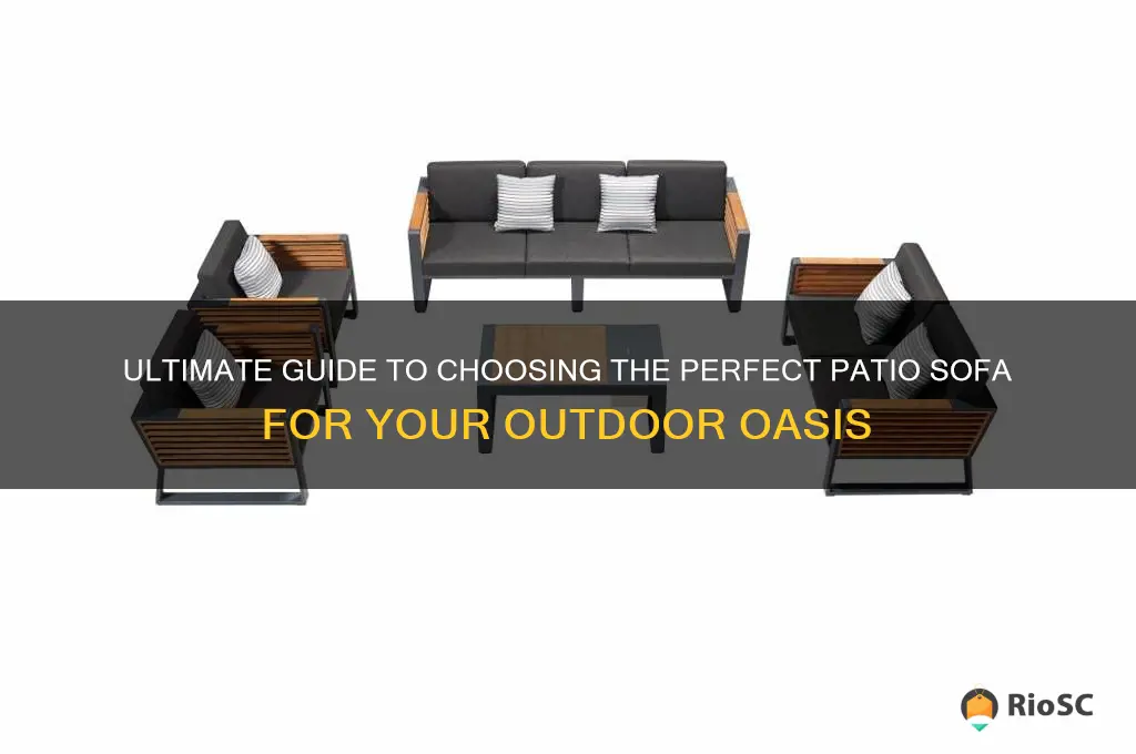 best patio sofa