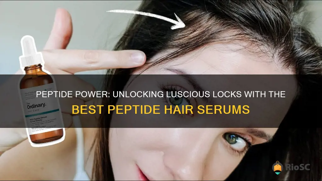 best peptide hair serum