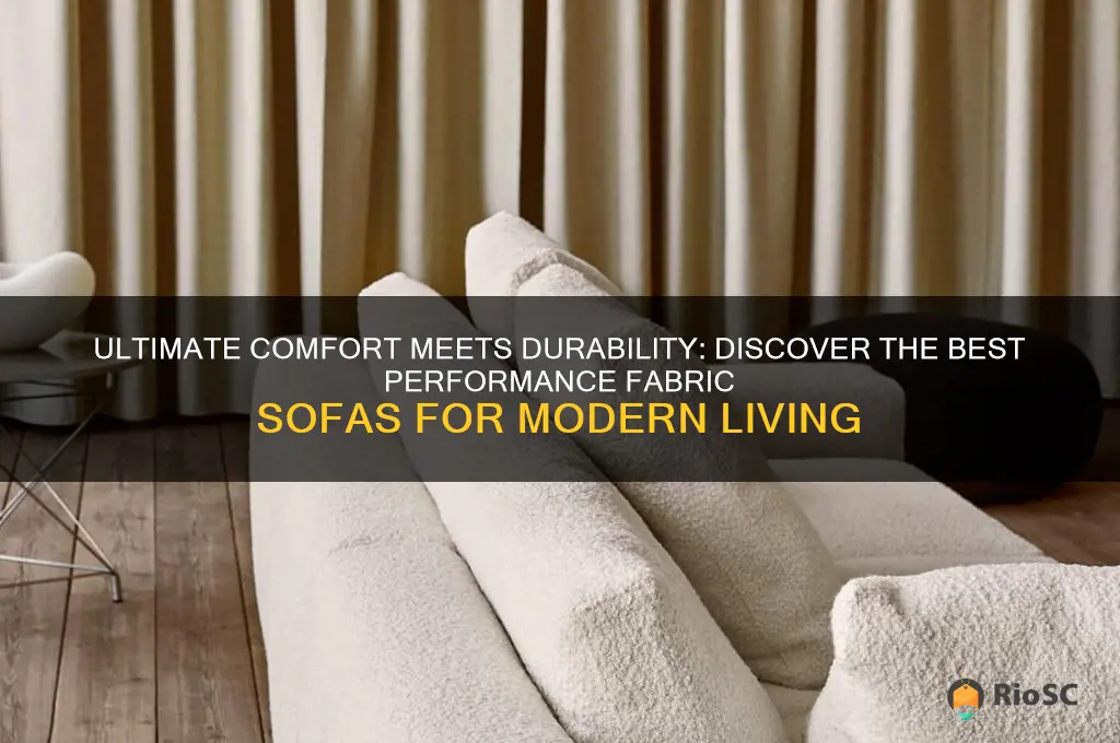 best performance fabric sofa