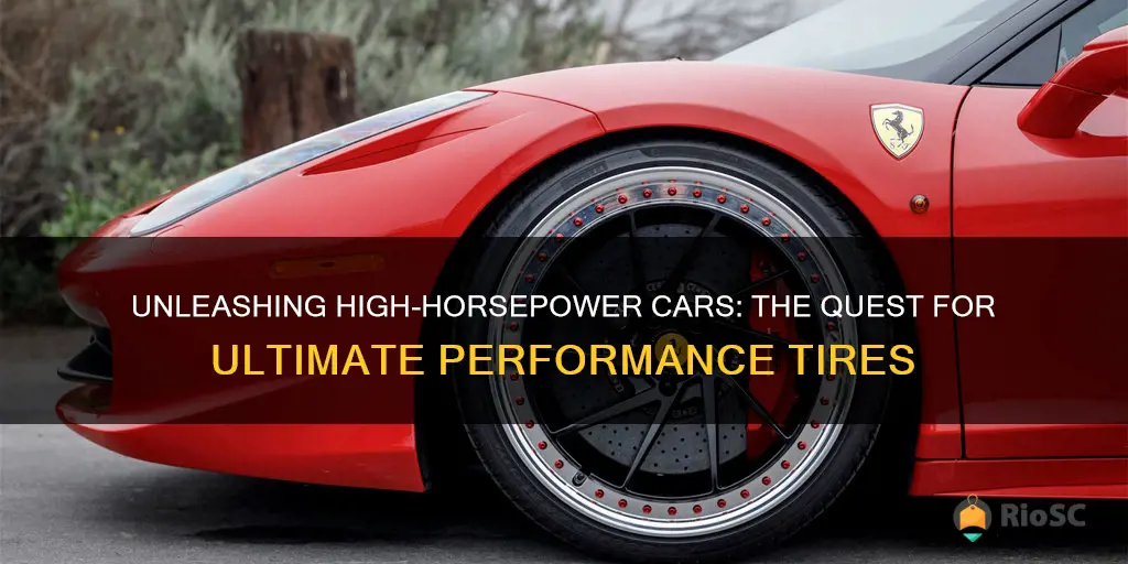 best performance tires for high horsepower cars