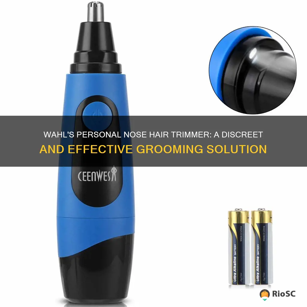 best personal nose hair trimmer wahl