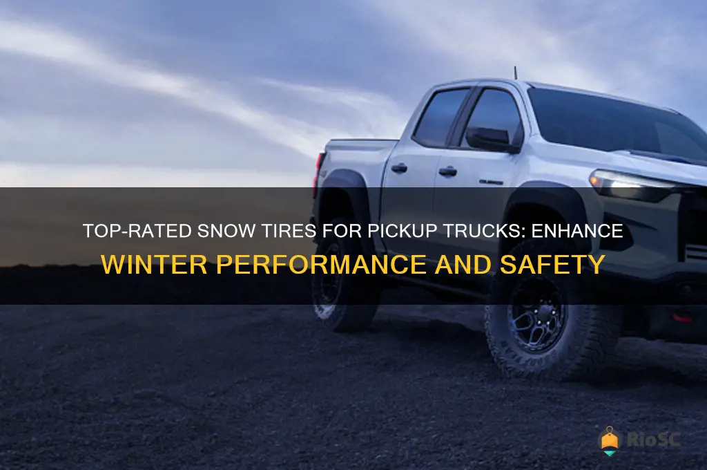best pickup truck snow tires