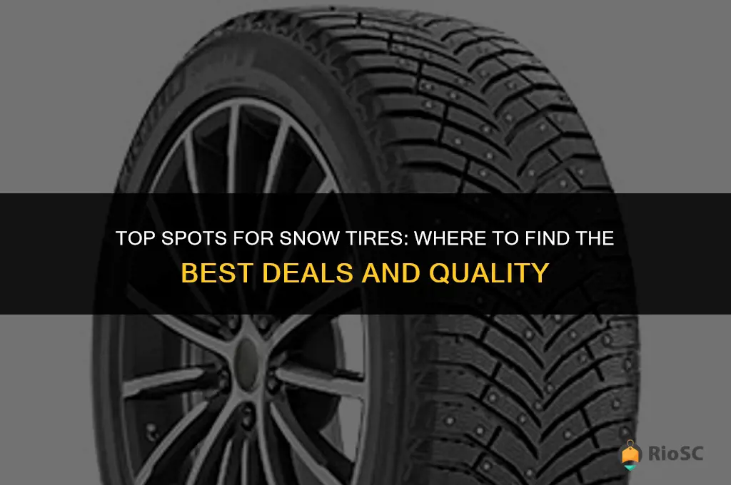 best place for snow tires