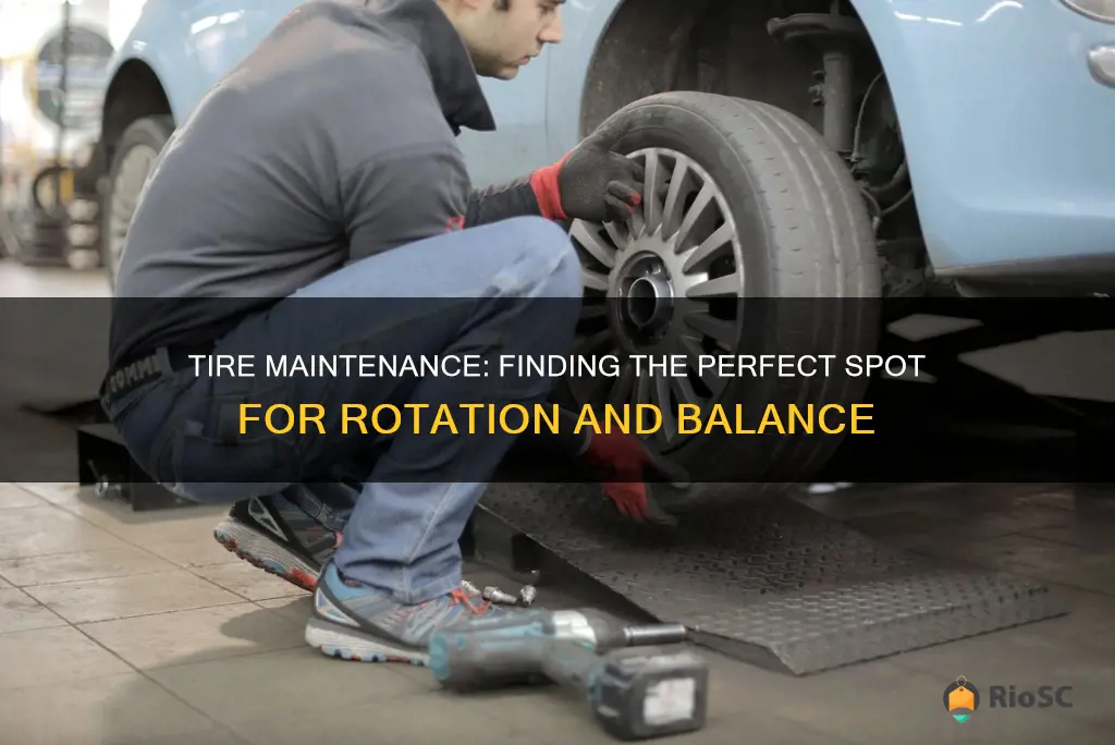 best place ot roatate and balance tires