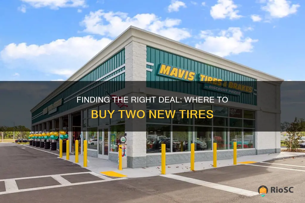 best place to buy 2 new tires