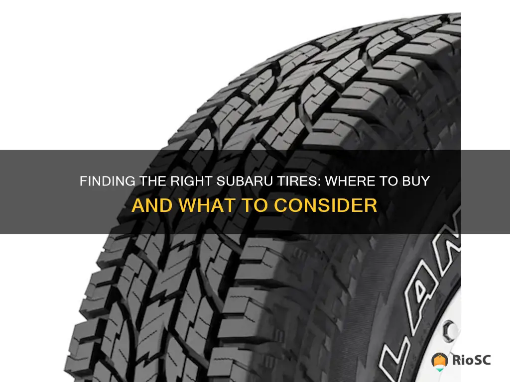 best place to buy subaru tires