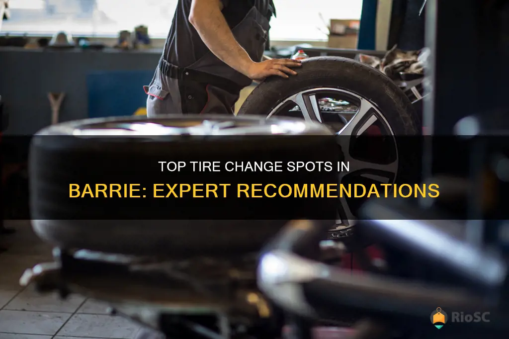 best place to change tires barrie