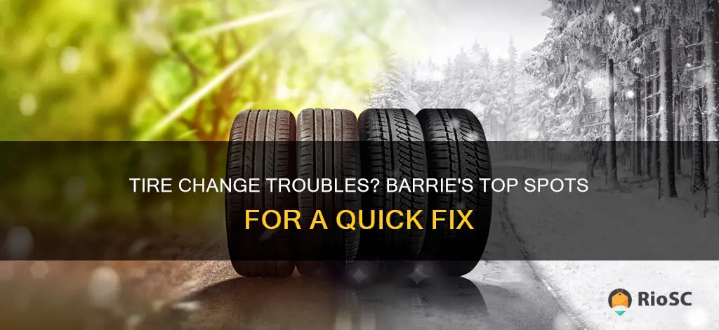 best place to change tires barrie