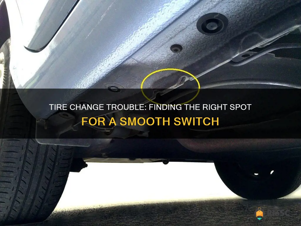 best place to change two tires