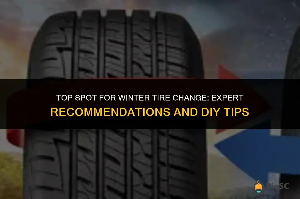best place to change winter tires