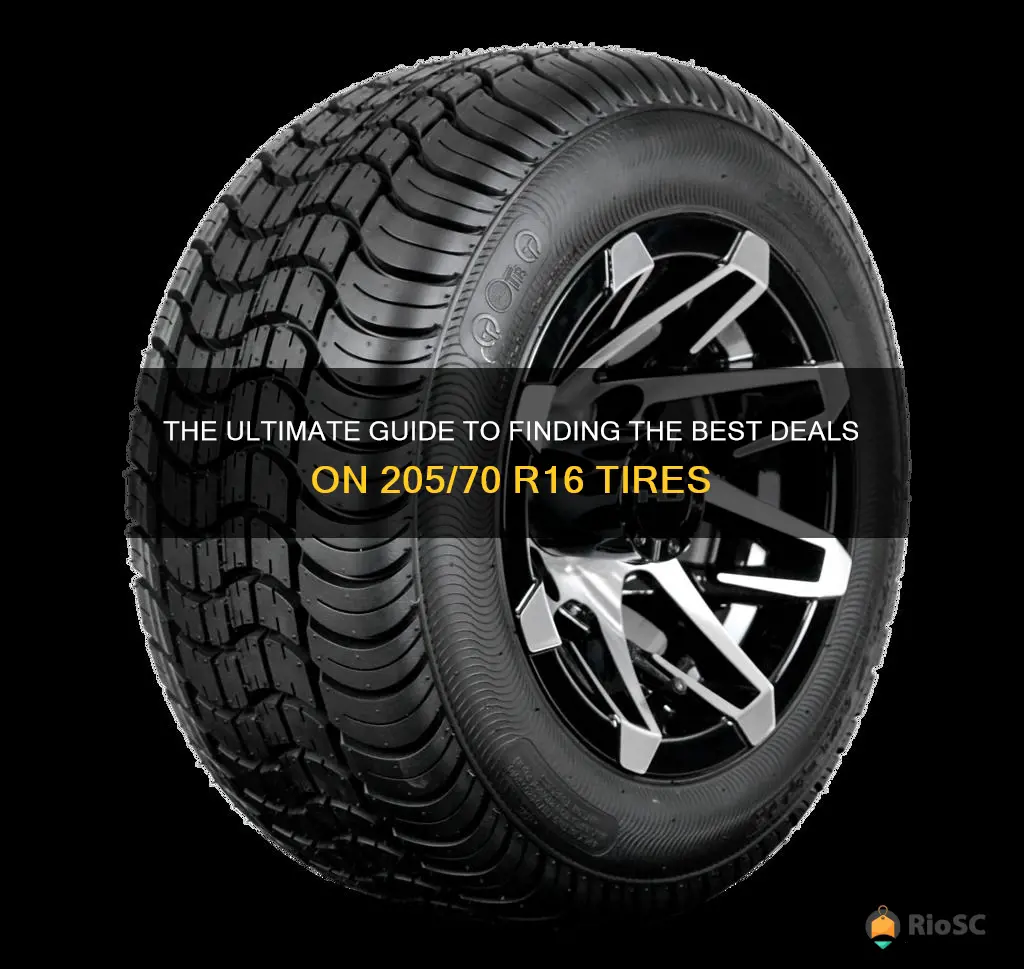 best place to get 205 70 r16 tires