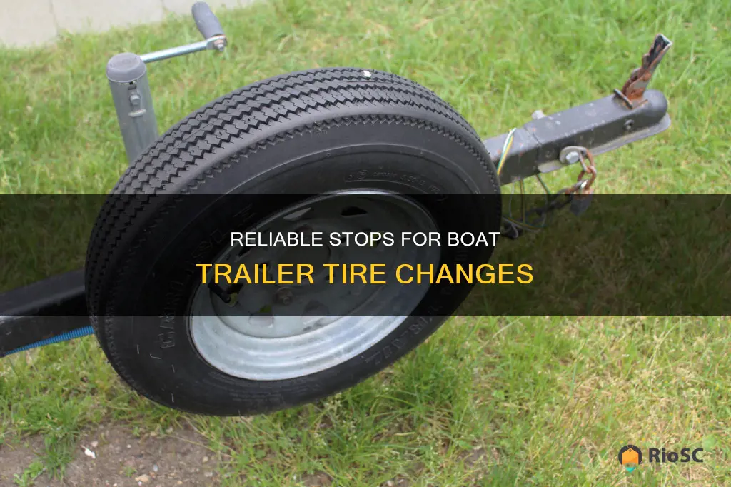 best place to get boat trailer tires changed