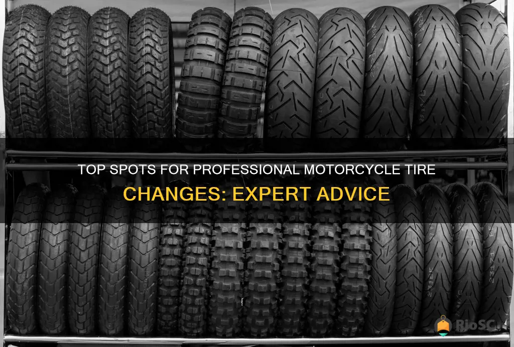 best place to get motorcycle tires changed