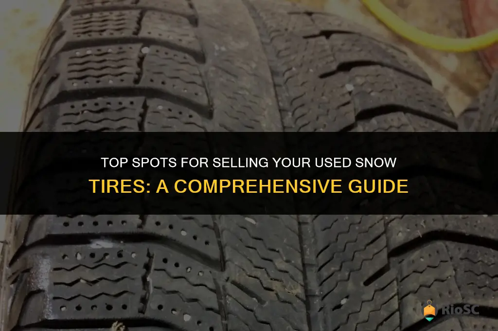 best place to sell used snow tires