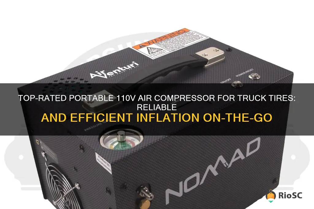 best portable 110v air compressor for truck tires
