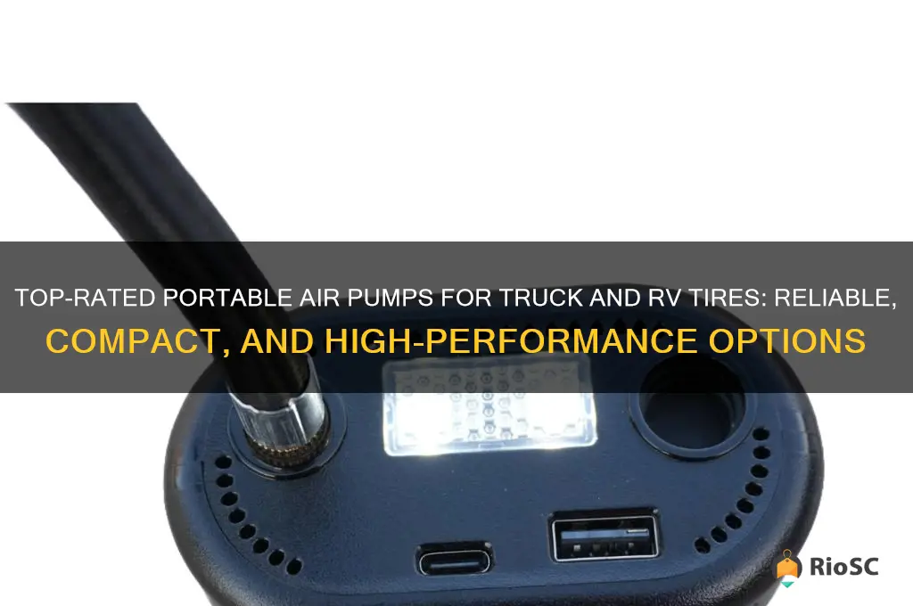 best portable air pump for truck and rv tires