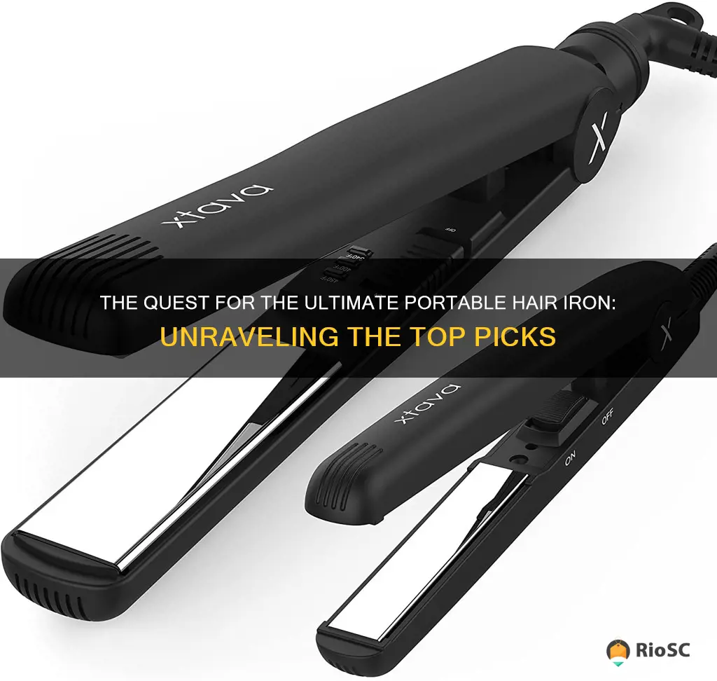 best portable hair iron