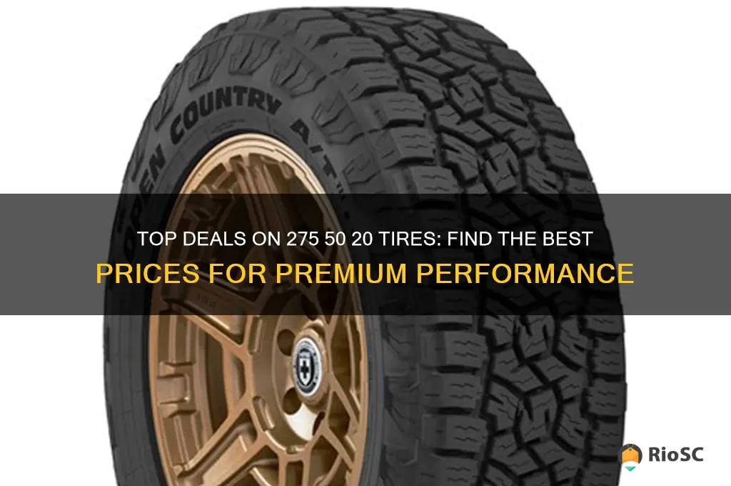 best price 275 50 20 tires
