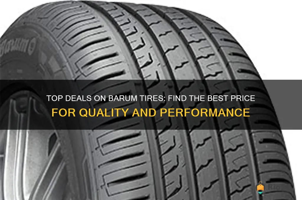 best price barum tires