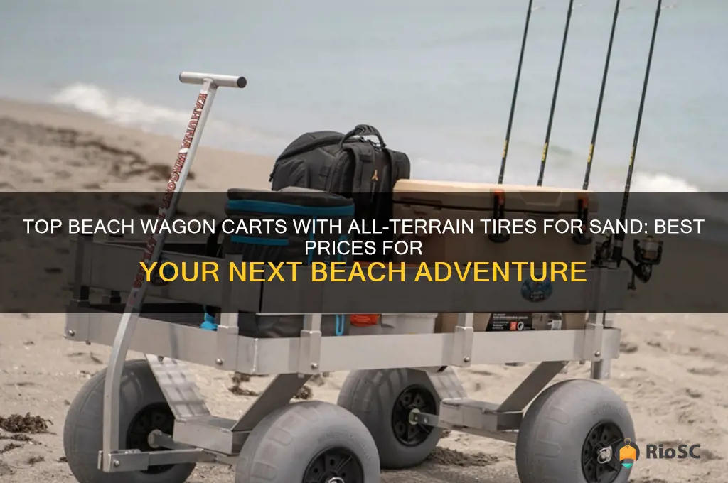 best price beach wagon cart for sand with allterrain tires
