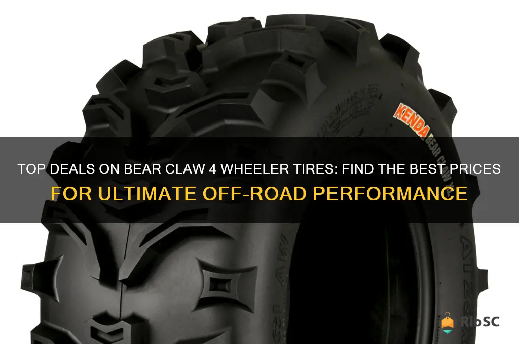 best price bear claw 4 wheeler tires