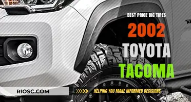 Top Deals on Oversized Tires for Your 2002 Toyota Tacoma: Best Prices and Recommendations