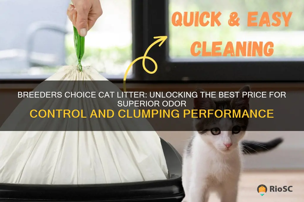 best price breeders choice cat litter