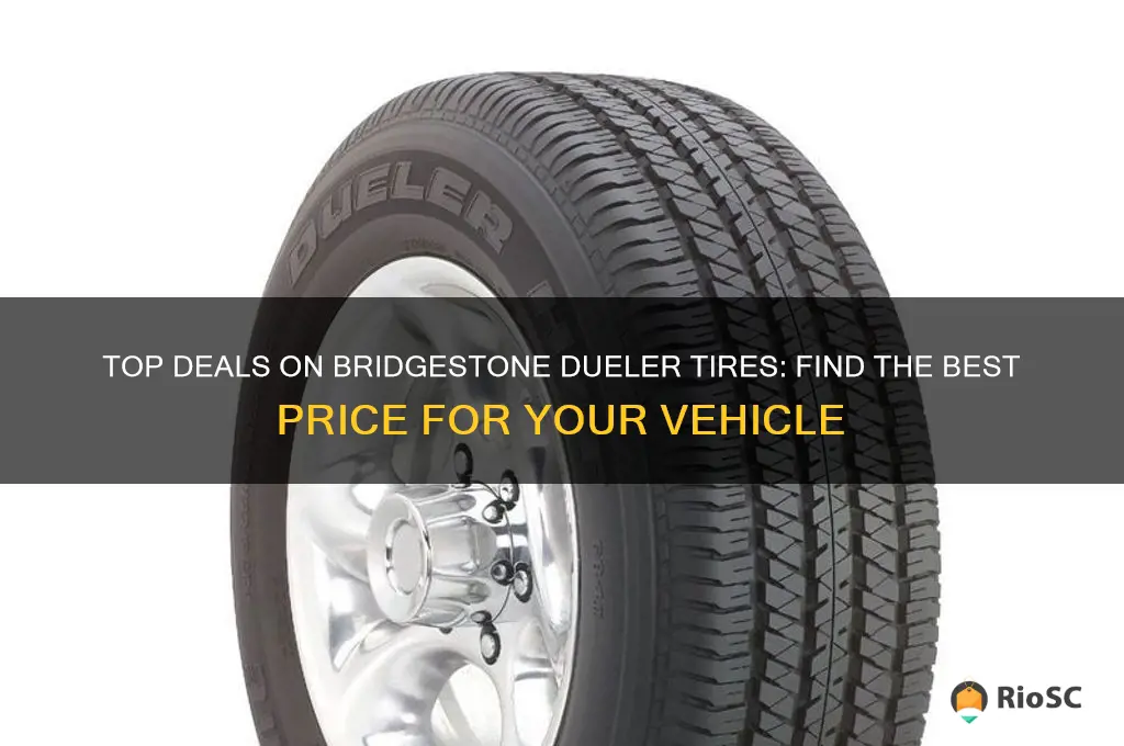 best price bridgestone dueler tires