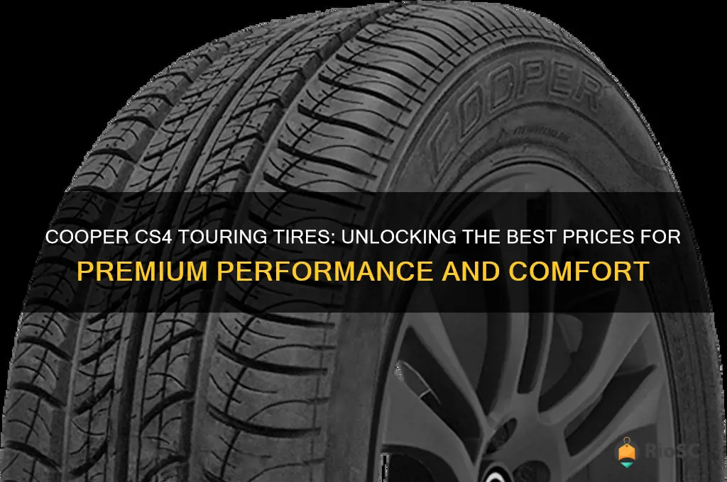 best price cooper cs4 touring tires