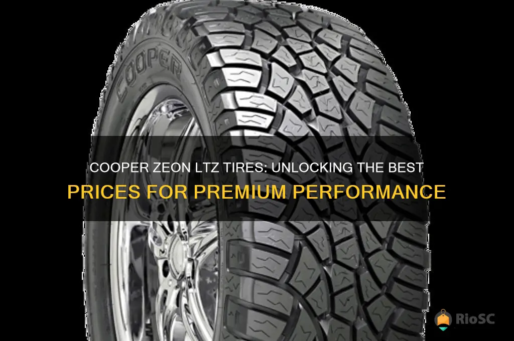 best price cooper zeon ltz tires