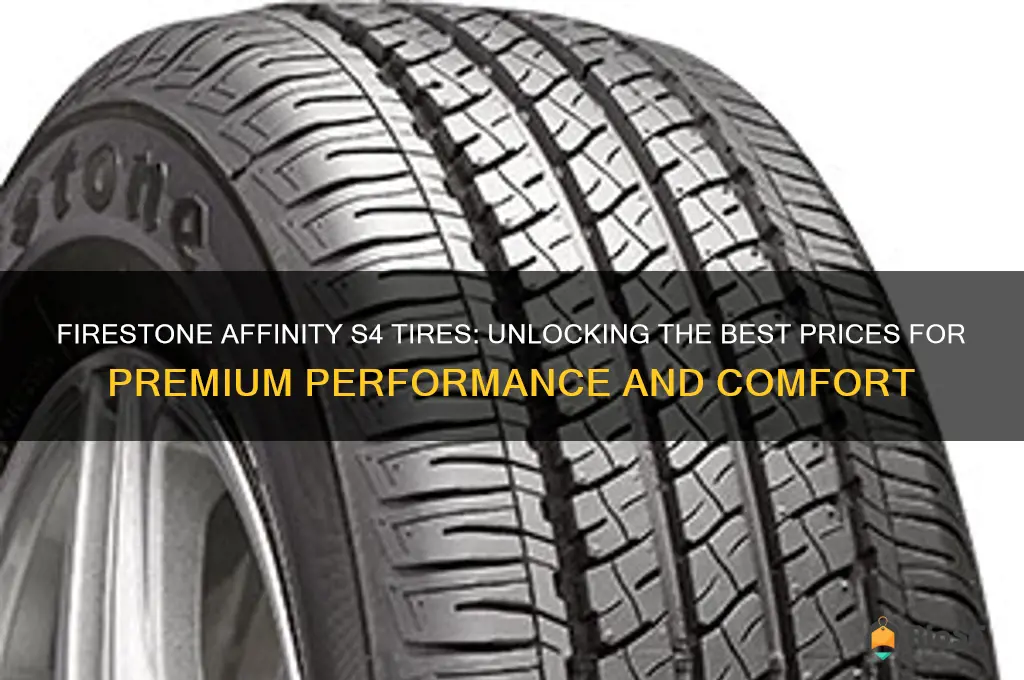 best price firestone affinity s4 tires
