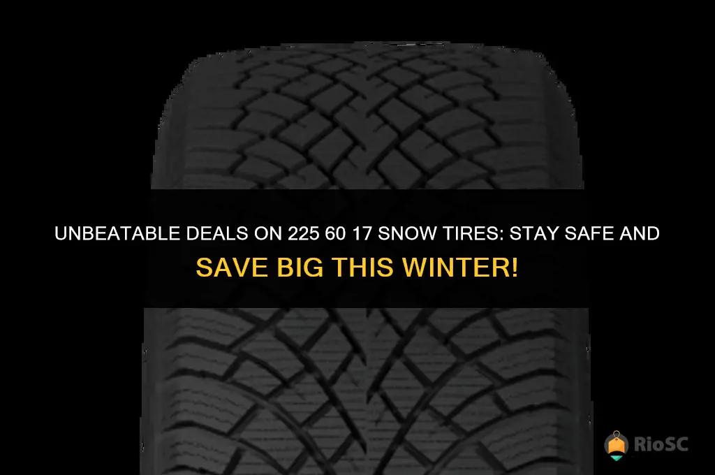 best price for 225 60 17 snow tires
