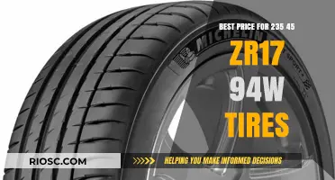 Top Deals on 235 45 ZR17 94W Tires: Find the Best Price Today