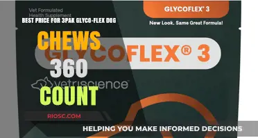 Glyco-Flex Dog Chews 3Pak: Where to Find the Best Price for 360 Count