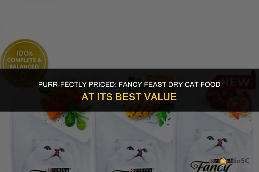 best price for fancy feast dry cat food