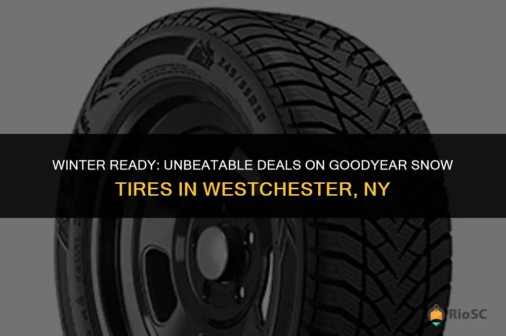 best price for four goodyear snow tires in westchsester ny