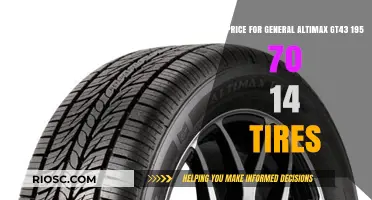 Find the Best Price for General Altimax GT43 195/70R14 Tires: Top Deals and Discounts