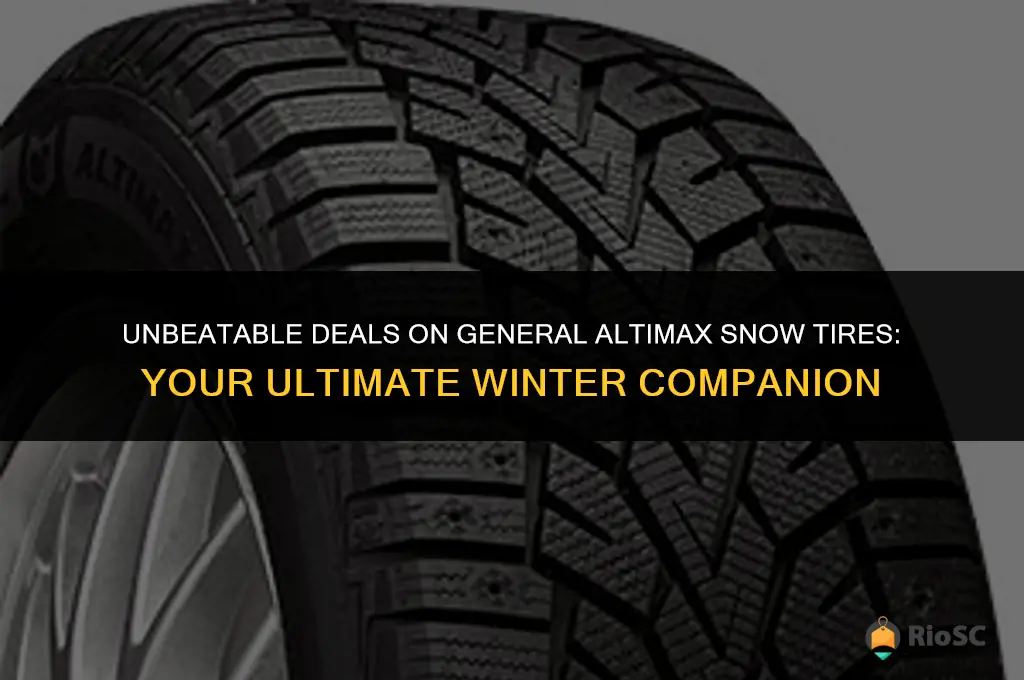 best price for general altimax snow tires