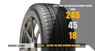 Michelin Primacy MXM4 Tires 245/45R18: Where to Find the Best Price and Deals
