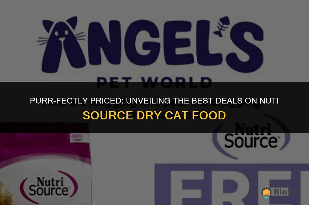 best price for nuti source dry cat food