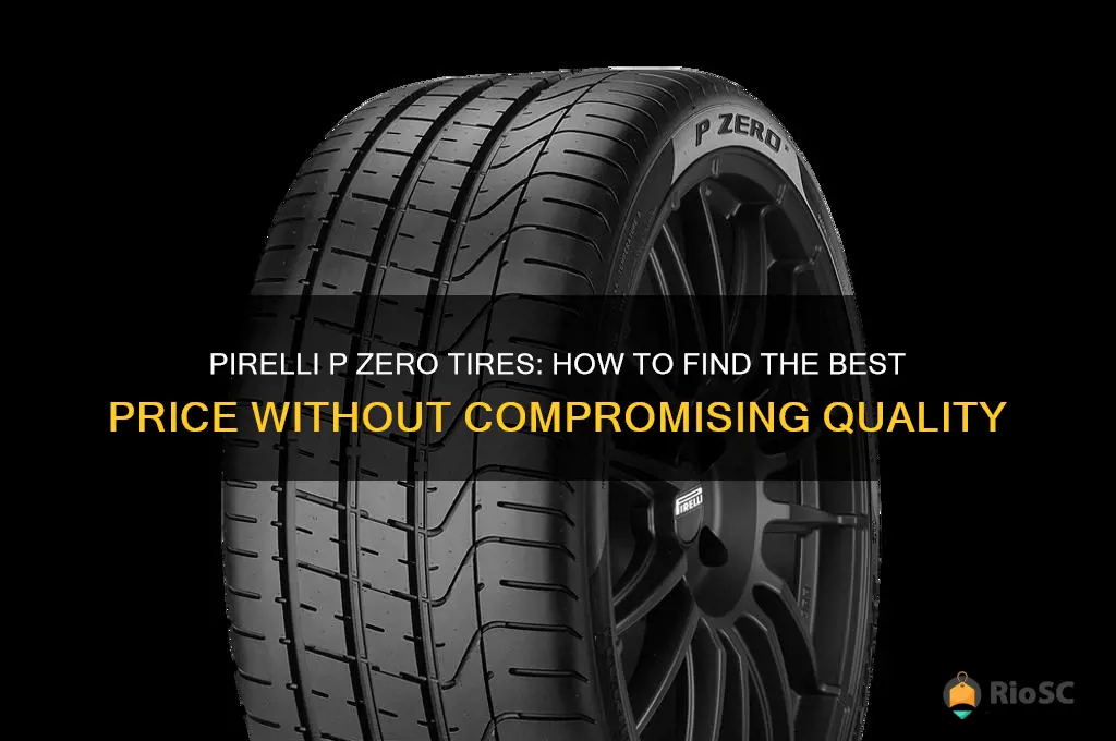 best price for pirelli p zero tires