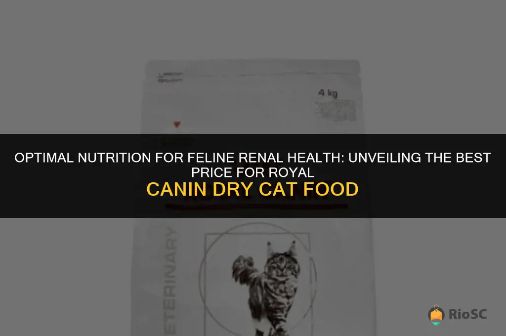 best price for royal canin dry cat food renal
