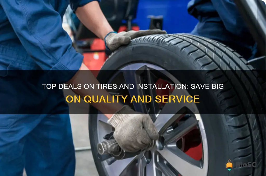 best price for tires and installation