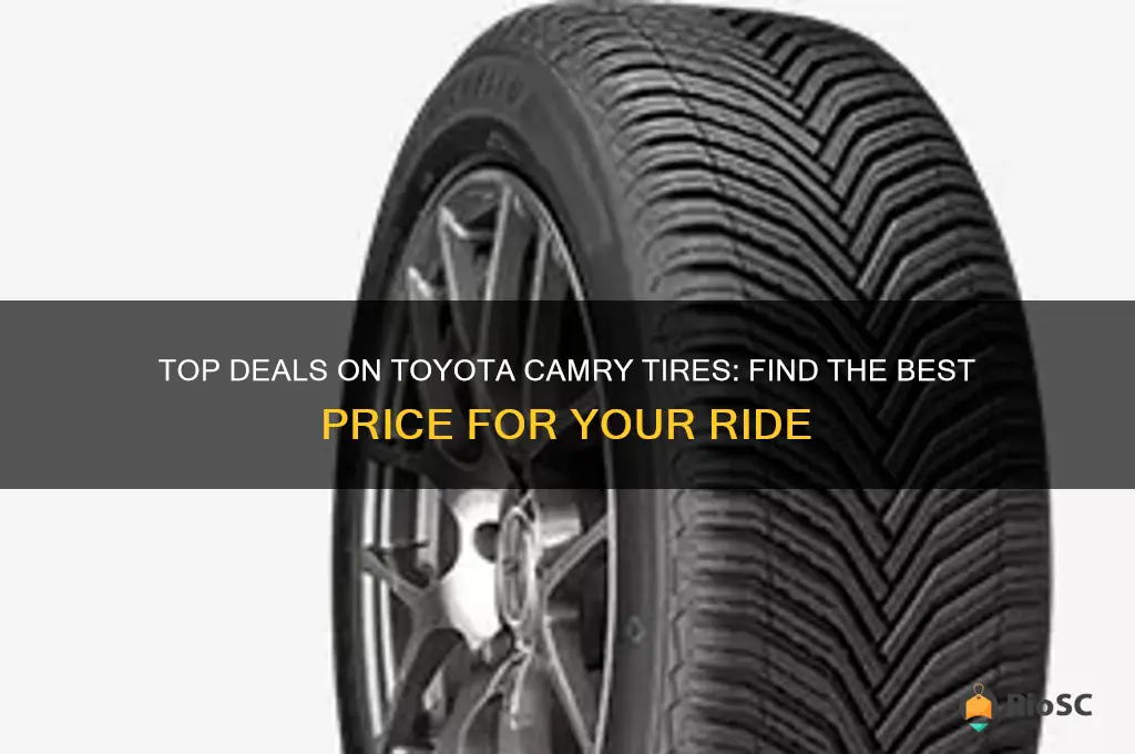 best price for toyota camry tires