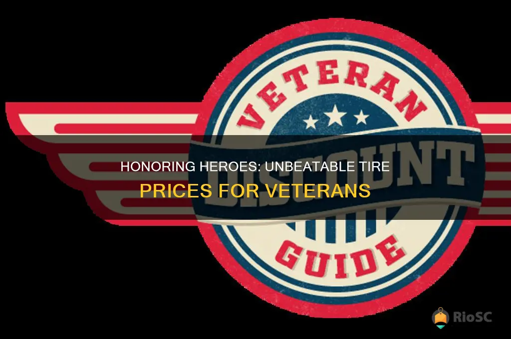 best price for veterans on tires