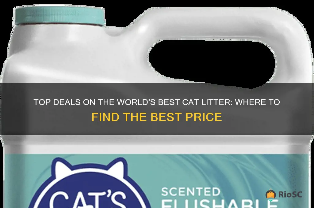 best price for world best cat litter