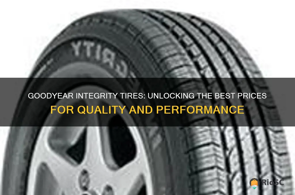 best price goodyear integrity tires