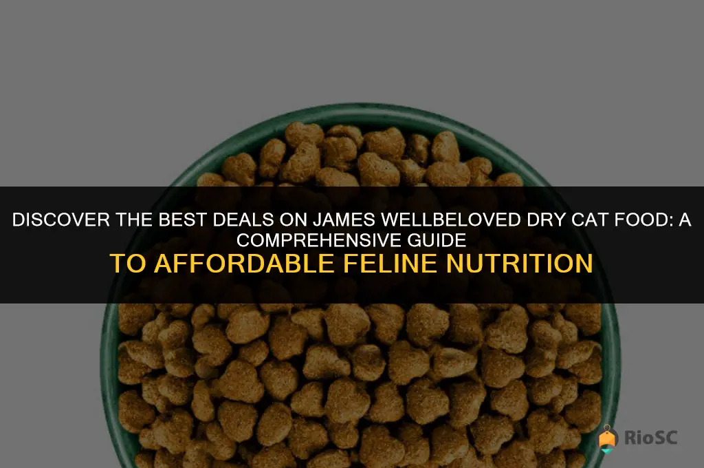 best price james wellbeloved dry cat food