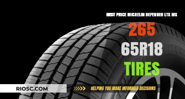Top Deals on Michelin Defender LTX M/S 265/65R18 Tires: Find the Best Price Today