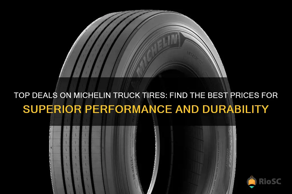 best price michelin truck tires